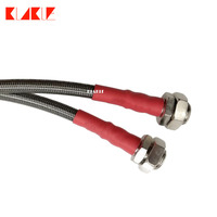 KLAKLE Accessoires moto Tuyau d'huile tressé pour Peugeot 307 106 206 104