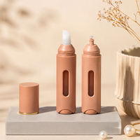Flacon pompe personnalisé pour nettoyant visage, crème pour les yeux, lotion, sérum, emballage cosmétique en plastique de luxe, conteneur de 100 ml pour soins de la peau