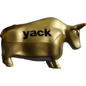 Figura de juguete de animal de espuma PU Yack Golden Bull para niños de 7 a 12 años - Product Image 1