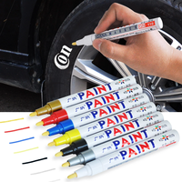 Nettoyant pour peinture, stylo de peinture huileux pour roues de voiture, polis pour pneus en caoutchouc automobile, marqueur permanent pour métal, graffiti, rayures, cire humide
