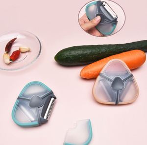 Kitchen <b>Tools</b> Multifunction 3 in 1 Stainless Steel Blades Fruit Vegetable Julienne Peeler - Product Image 4