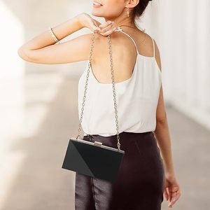 Dropshipping Shopify, monedero transparente para mujer, bolso de mano transparente acrílico, monederos acrílicos, bolso de mano transparente, bolso de hombro - Product Image 4