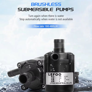 Pompe à circulation d'eau micro BLDC LEFOO 3000-8000 ml/min 24v <span class=keywords><strong>Dc</strong></span> Refroidisseur d'eau Mini pompe centrifuge pour distributeur d'eau - Product Image 2