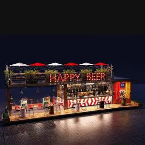 20ft/40ft Container Strand Bier/Cafe Bar Op Vakantie