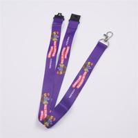 CH Wholesale Sublimation Printing Polyester Lanyards With Logo Custom Certification Keychain OEM ODM ECO Promotion Event Gifts