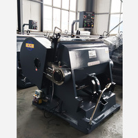 Machine de découpe et de pliage semi-automatique ML1300 pour film PET, feuilles rigides PP/PVC, papier artisanal et boîtes en plastique, avec règle en acier