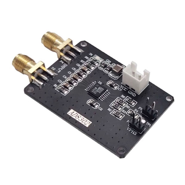 AD8302 2.7GHz RF/IF Broadband Logarithmic Amplifier & Phase Detector Module Gain/Phase Measurement, 30mV/dB, 10mV/deg