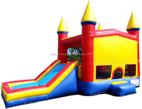 Maison gonflable commerciale combo château plein d'entrain gonflable combo de cavalier à vendre
