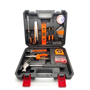 Ensemble d'outils universels 37x28x8cm, kit d'outils à main pour réparation domestique avec prise de courant 1/4 en acier au carbone JS-TSD-01 - Product Image 2