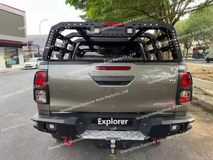 <span class=keywords><strong>PICK</strong></span>-UP BULL Universal Roof Basket Rack 4x4 Cross Bars <span class=keywords><strong>Roll</strong></span> Bar para Dmax Ranger BT 50 2022 Hilux Roof Rack - Product Image 5