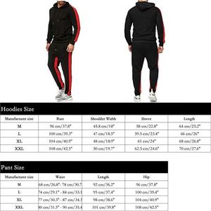 Nuevos Conjuntos Deportivos Personalizados de Otoño, Sudaderas con Capucha y Pantalones Deportivos, Ropa Deportiva Informal para Entrenamiento y Trotar, Chándales de Élite para Hombre - Product Image 5