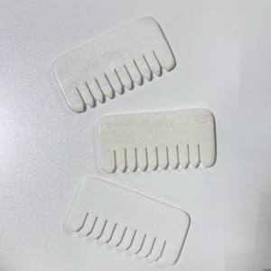 Jade naturel Xiuyan moins cher Anti-âge tête Massage Guasha peigne Massage Gua Sha peigne - Product Image 3