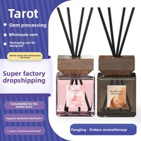 Diffuseur d'arômes sans flamme pour chambre à coucher, décoration d'intérieur, parfum en rotin haut de gamme pour armoire, désodorisant floral pour toilettes