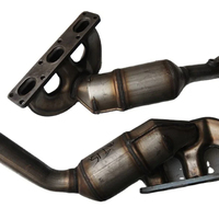 Para BMW 325i y 325ci, ambos convertidores catalíticos de colector 2001 2002 2003 2004 2005