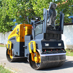 3000kg, 3ton, Gasoline Engine/Diesel Engine <strong>Ride</strong> <strong>on</strong> Hydraulic Double Drum <strong>Vibratory</strong> Road <strong>Roller</strong> for Sale