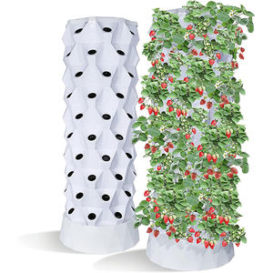 Système de plantation verticale hydroponique SKYPLANT, kit complet de culture en serre avec pompe et éponge de culture, tour d'aérosol - Product Image 2