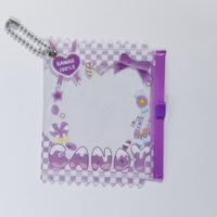 Vente en gros PVC Sac à dos Anime Badge Case Pendentif Décoration Clair Badge Out Couvrant Sac Accessoires