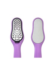 Nouveau fichier de râpe à pied professionnel en acier inoxydable pédicure dissolvant de callosités des pieds dissolvant de peau morte outils de pédicure