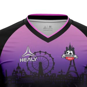 高品質衣料品製造 カスタムフットボールシャツメーカー サブリメーションサッカーユニフォーム 自分だけのサッカーユニフォームをデザイン - Product Image 4