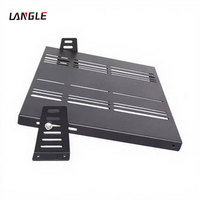 Baki Pedal Sim Racing Baja, Braket Dudukan Pedal yang Dapat Disesuaikan, Kompatibel dengan Pedal Fanatec T3PA T3PA PRO G25 G27 G29 T300RS