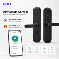 Serrure de porte intelligente Wi-Fi avec commande vocale, minuterie, application et télécommande, verrou électronique intelligent