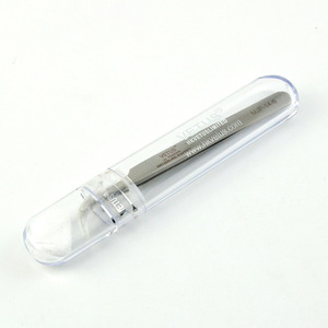 Pince à épiler Vetus en acier inoxydable à pointe incurvée antimagnétique MJP-14-6 pour la transplantation de cils - Product Image 3