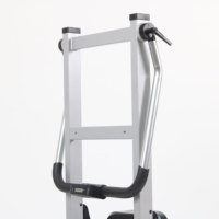 Chariot pliable EmssRobot Hopper pour cylindre de gaz, chariot à roulettes pour monter les escaliers, pompe hydraulique, chariot élévateur, outil de déménagement de meubles, chariot de courses