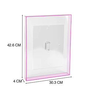 กรอบรูปอะคริลิคจากโรงงาน ผลิตภัณฑ์หรูหราสำหรับตกแต่งบ้าน กรอบรูปอะคริลิคแบบกล่องเงา - Product Image 3