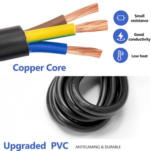 Grow Light Cable de alimentación US UK EU AU <span class=keywords><strong>JP</strong></span> 110V 220V 230V 240V C13 Led Grow Light Cable de alimentación - Product Image 3