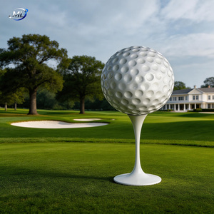 ประติมากรรมลูกกอล์ฟไฟเบอร์กลาสขนาดเท่าของจริงสำหรับตกแต่งภูมิทัศน์กลางแจ้ง - Product Image 6