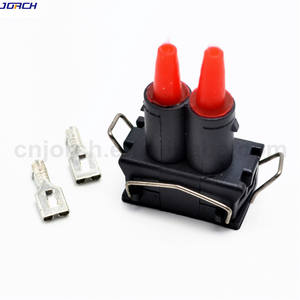 ขั้วต่อไฟฟ้าแบบกันน้ำ 2 ขา ตัวเมีย รุ่น 357 951 772 17346-000-000 วัสดุ PA66 สำหรับรถยนต์ ปลั๊กสำหรับรถยนต์ VW Passat B5 Skoda Santana <span class=keywords><strong>Lavida</strong></span> - Product Image 2