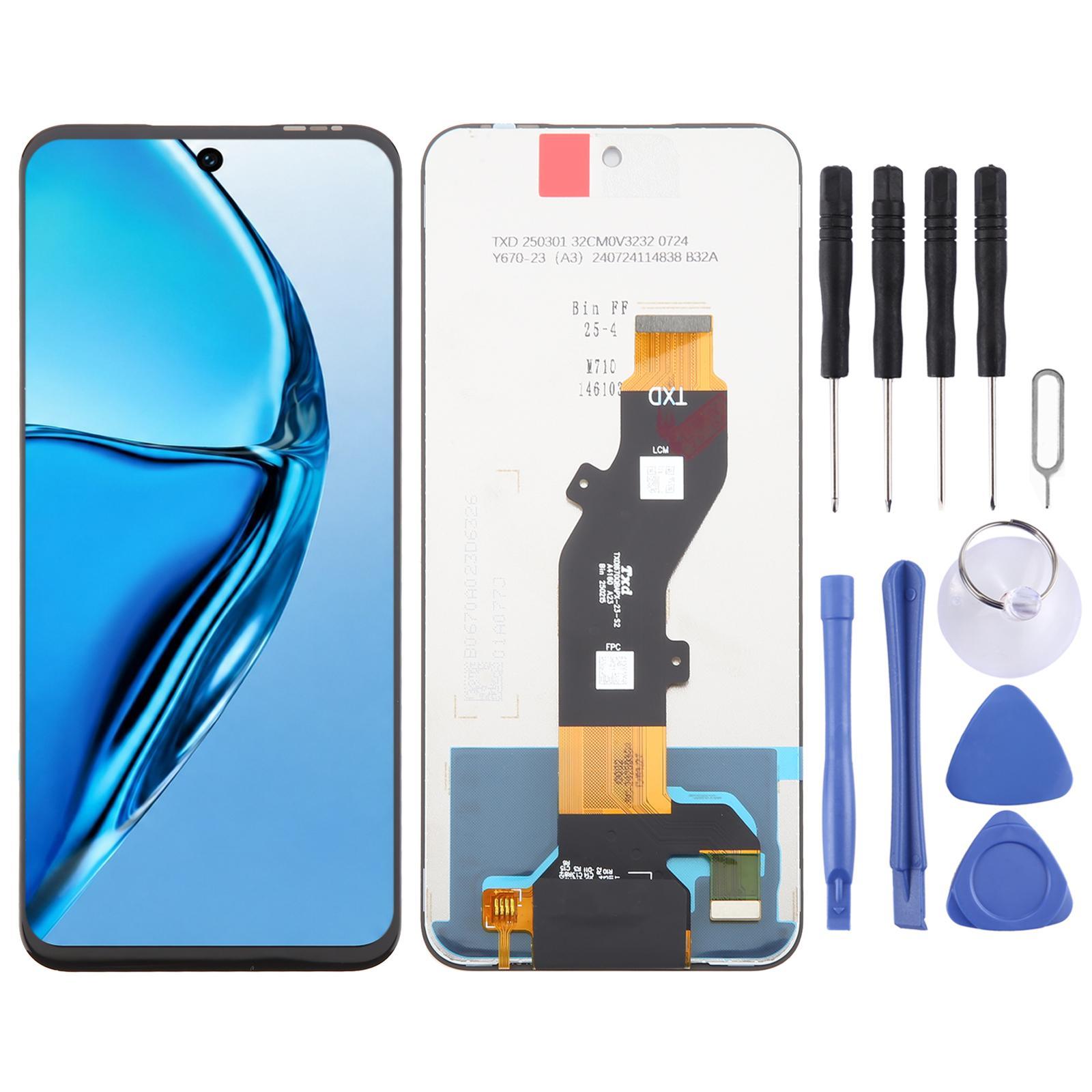 Durable OEM <strong>LCD</strong> Display Digitizer Full Assembly for <strong>Itel</strong> A95 Touch Screen Panel <strong>Replacement</strong> Unit Mobile Phone Repair Parts