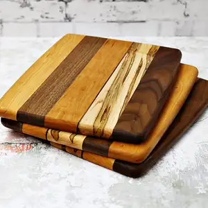 Walnut Cherry Maple Wood Cutting Board For Kitchen Decorative Cutting Board