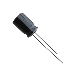 Condensateur radial TH à trou traversant 150 µF 35ZLG150MEFC8X11.5 CAP ALUM 150UF 20% 35V du fabricant - Product Image 1