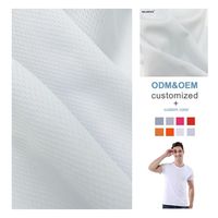 Delantex 100% Polyester Gestrickter Hochwertiger Stretch Bird Eye Mesh Stoff für Activewear Outdoor-Nutzung Futter & Windeln