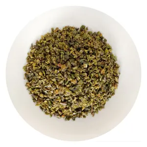Premium kalite yeni bitki farkı boyutu ile kurutulmuş yeşil Paprika/kurutulmuş tatlı çan biber nitelikli nem