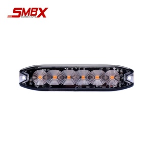 6 LED stroboscope d'urgence clignotant toit lumières pour voitures 12V/24V Auto avertissement d'urgence balise nouvelle lumière stroboscopique LED en aluminium - Product Image 1