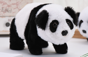 HECION Elektronisches Plüsch tier Panda <span class=keywords><strong>Pet</strong></span> Walking <span class=keywords><strong>Make</strong></span> Sounds für Kinder Plüsch Stofftier Interaktives Haustier Spielzeug - Product Image 4