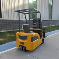 FS FS-10 Indoor Dreirad-Gabelstapler mit Lithium-Ionen-Batterie und Hydraulischem Seitenschieber für Palettenbe- und -entladung