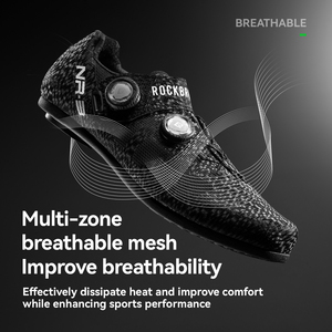 <span class=keywords><strong>Scarpe</strong></span> da Ciclismo ROCKBROS - Suola Rigida per MTB/<span class=keywords><strong>Bici</strong></span> da Strada con Sistema Boa Dial per Uomo e Donna - Product Image 2