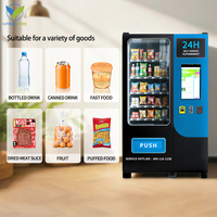 VFresh Nouvelle arrivée en stock Combo machine intelligente pour la gare routière Snack Distributeur automatique