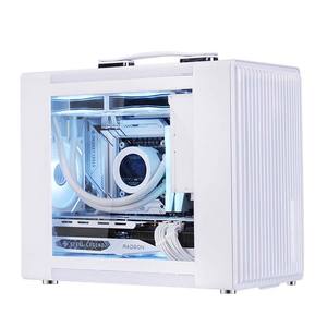 LY venta al por mayor personalizado portátil de mano CPU caja de la computadora Micro-ATX/ Mini-ITX Mid Tower Oficina PC Gabinete de escritorio Nuevo estilo - Product Image 6