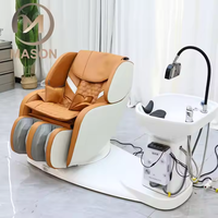 Fauteuil de massage moderne en céramique pour la relaxation complète du cou, du dos, des épaules, de la taille, des hanches et des pieds – Idéal pour salons, spas et salles de bain