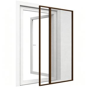 <span class=keywords><strong>Puerta</strong></span> Corredera Retráctil de Aluminio de Alta Calidad con Mosquitera Extraíble <span class=keywords><strong>para</strong></span> Balcón de Hotel, Prevención de Insectos - Product Image 3