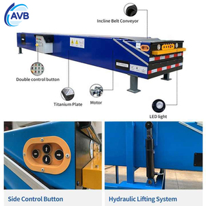 Nastro Trasportatore Telescopico Idraulico Portatile ad Alta Efficienza per Carico e Scarico Camion - Product Image 3