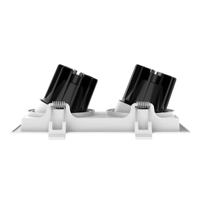 5w 9w Commercial Shop Hotel Ceiling Adjustable Double square Multiple Spotlight Recessed Mounted Cob Led <strong>Grille</strong> <strong>Light</strong> - Product Image 5