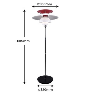 <span class=keywords><strong>Lampadaire</strong></span> <span class=keywords><strong>Art</strong></span> <span class=keywords><strong>Déco</strong></span> pour la Décoration du Salon, Lampes en Verre Modernes Nordiques de Luxe de Designer Danois pour Bureau, Chambre, Canapé, Villa - Product Image 6
