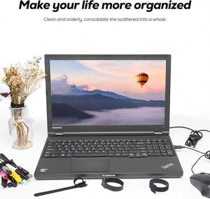 Cintas de Poliéster/Nylon Ecológicas de Doble Cara, Adhesivo Fuerte, Lavables, Autoadhesivas, Reutilizables y Ajustables - Product Image 5