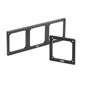 Gabarit de découpe pour interrupteur et prise de type 86 en alliage d'aluminium durable, pour boîtier industriel DIY, OEM/ODM, logo personnalisé - Product Image 2