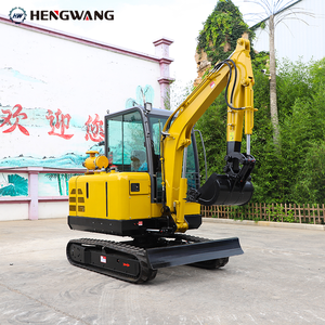 Alta eficiencia de combustible HW35 máquina 5 toneladas 3,5 toneladas excavadora 2,5 toneladas Pelle 2,7 mini excavadora 4 toneladas 3 toneladas ensacadora con cabina - Product Image 5